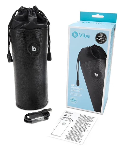 BVibe UV Sterilizer Bag Black B Vibe Vibrators