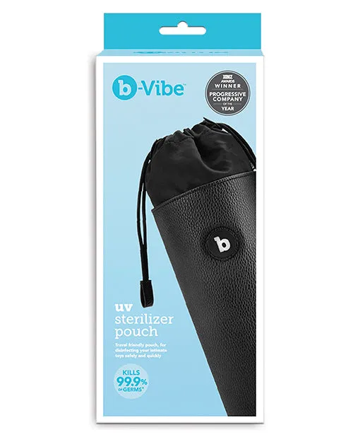 BVibe UV Sterilizer Bag Black B Vibe Vibrators