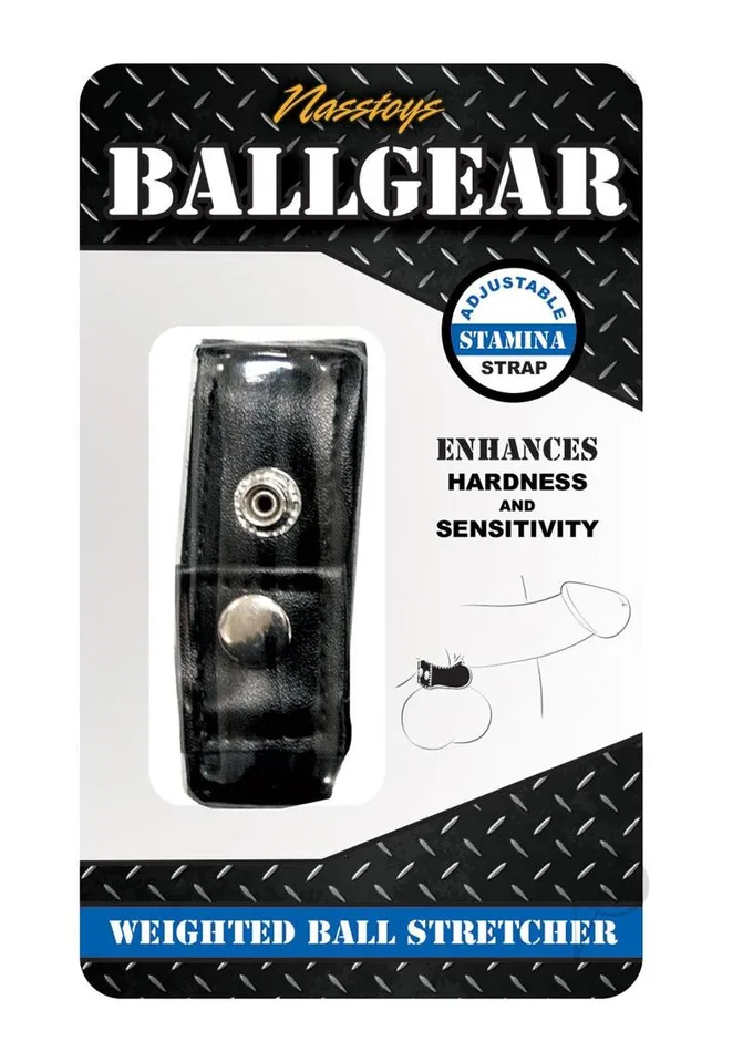 Ballgear Anal Ballgear Iron Weighted Ball Stretcher Black