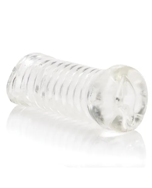 Basic Essentials Tight Masturbator Pussy Clear Basic Essentials Male Sex Toys