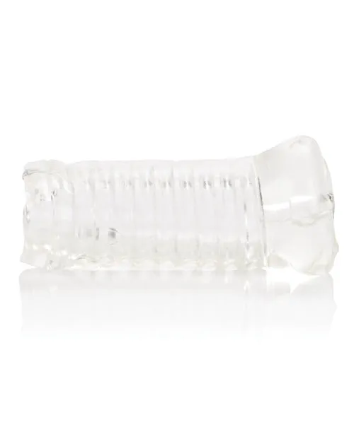 Basic Essentials Tight Masturbator Pussy Clear Basic Essentials Male Sex Toys