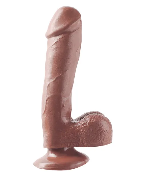 Basix Rubber Works Basix Dong Suction Cup 75in Chocolate Dildos Basix Rubber Works Basix Dong Suction Cup 75in Chocolate Dildos