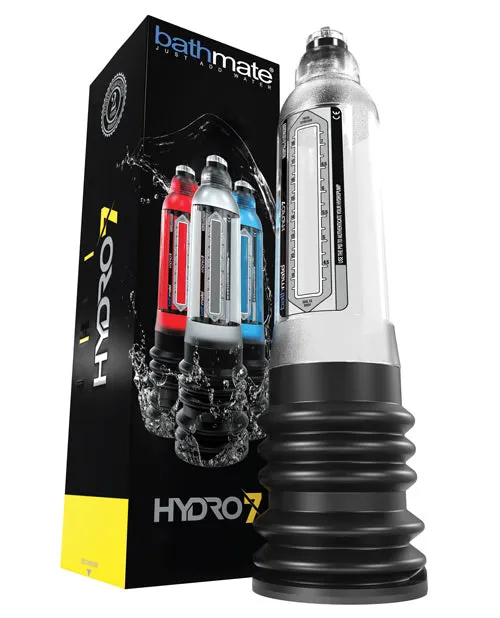 Bathmate Male Sex Toys Hydro7 Penis Pump Clear