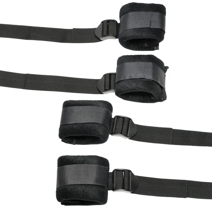 Bedroom Bliss Vibrators Lovers Bed Restraint System