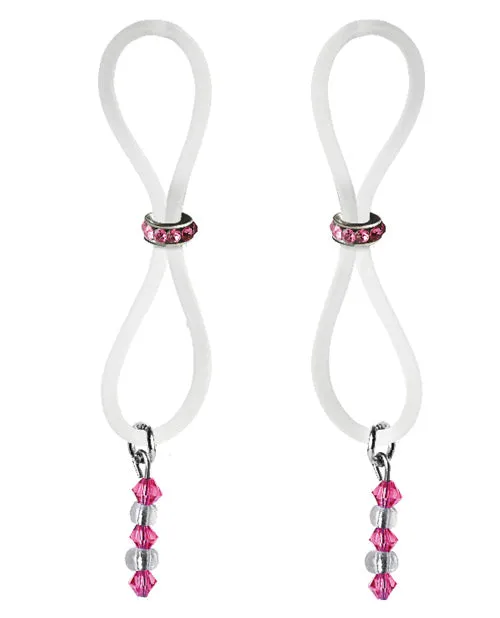 Bijoux de Nip Nipple Halos Pink Gem Slider PinkClear Bijoux De Nip Vibrators Bijoux de Nip Nipple Halos Pink Gem Slider PinkClear Bijoux De Nip Vibrators