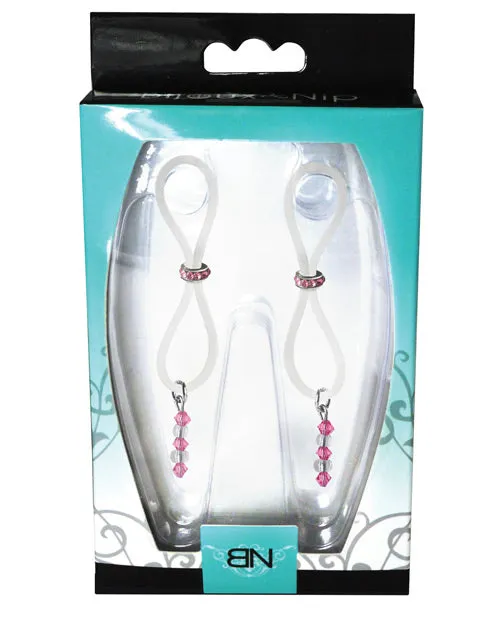 Bijoux de Nip Nipple Halos Pink Gem Slider PinkClear Bijoux De Nip Vibrators Bijoux de Nip Nipple Halos Pink Gem Slider PinkClear Bijoux De Nip Vibrators