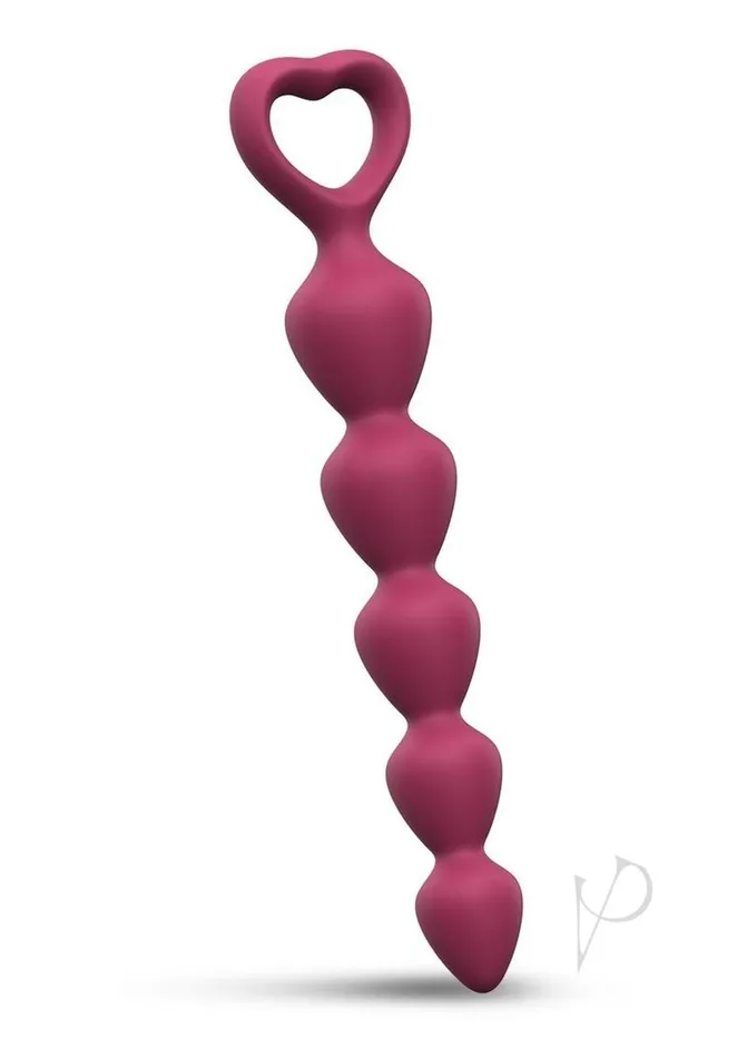 Bing Bang Silicone Anal Beads Medium Plum Star Love To Love Male Sex Toys