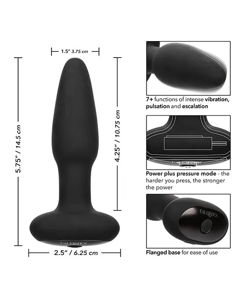 Bionic Anal Bionic Pressure Rimming Probe Rechargeable Silicone Anal Stimulator Black Bionic Anal Bionic Pressure Rimming Probe Rechargeable Silicone Anal Stimulator Black