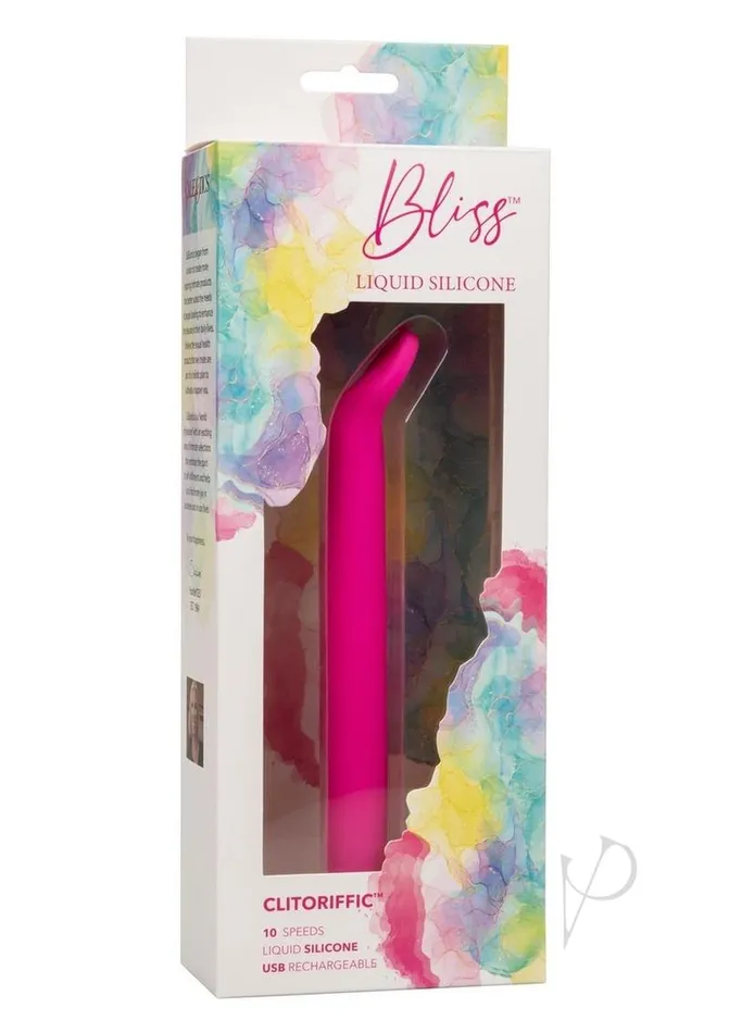 Bliss By Cal Exotics Female Sex Toys Bliss Liquid Silicone Rechargeable Vibrator Pink Bliss By Cal Exotics Female Sex Toys Bliss Liquid Silicone Rechargeable Vibrator Pink