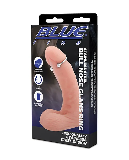 Blue Line Cand B Gear Male Sex Toys Blue Line Bull Nose Glans Ring 32mm Stainless Steel Blue Line Cand B Gear Male Sex Toys Blue Line Bull Nose Glans Ring 32mm Stainless Steel