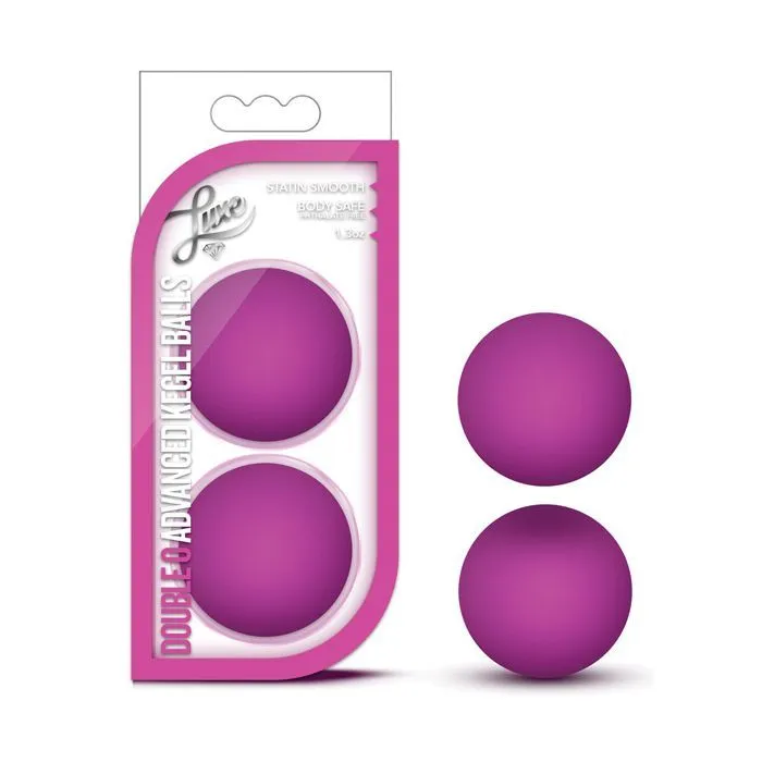 Blush Luxe Double O Advanced Kegel Balls Pink Luxe Dildos