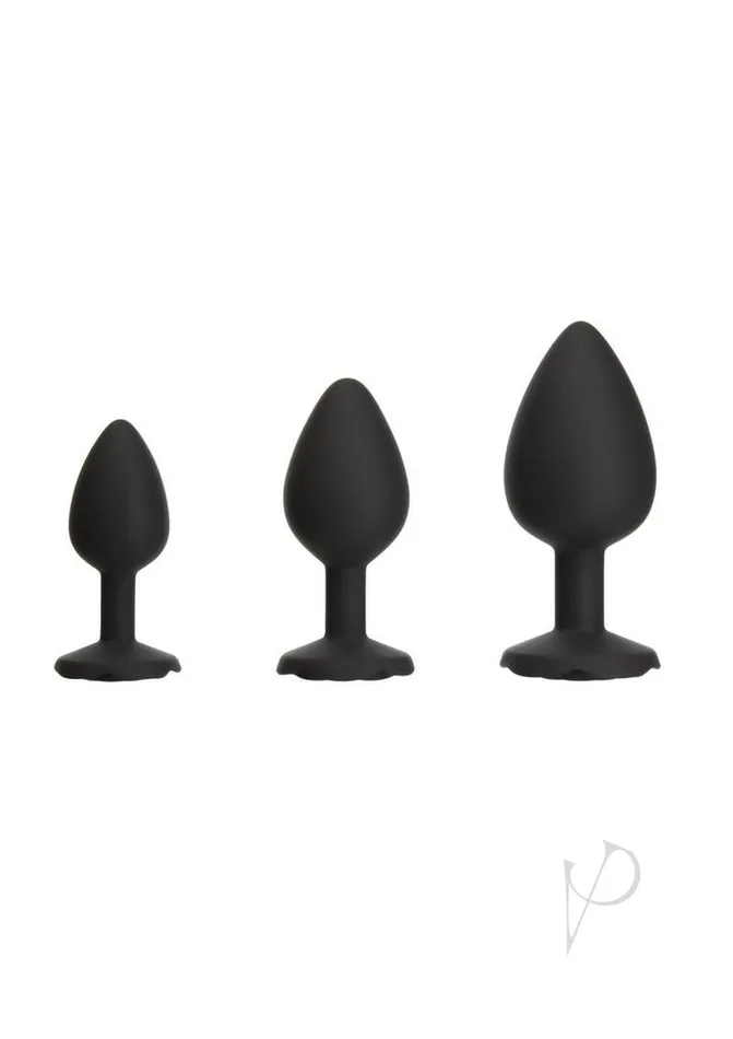 Bms Factory Anal Roses Til Dawn Silicone Butt Plug Set 3 Piece Black Bms Factory Anal Roses Til Dawn Silicone Butt Plug Set 3 Piece Black