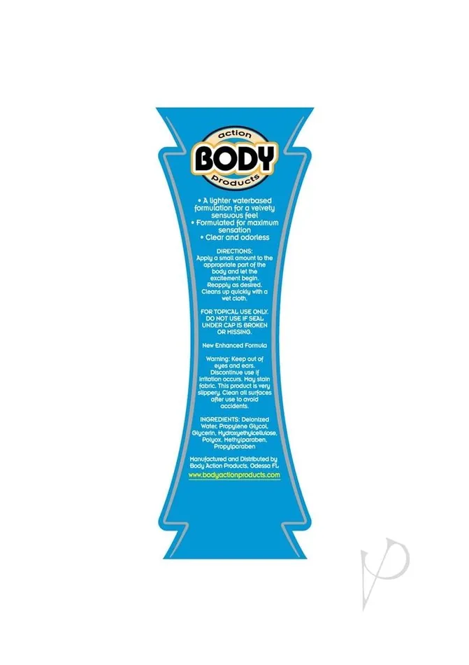 Body Action Products Female Sex Toys Body Action Ultra Glide Water Based Lubricant 44 oz Body Action Products Female Sex Toys Body Action Ultra Glide Water Based Lubricant 44 oz