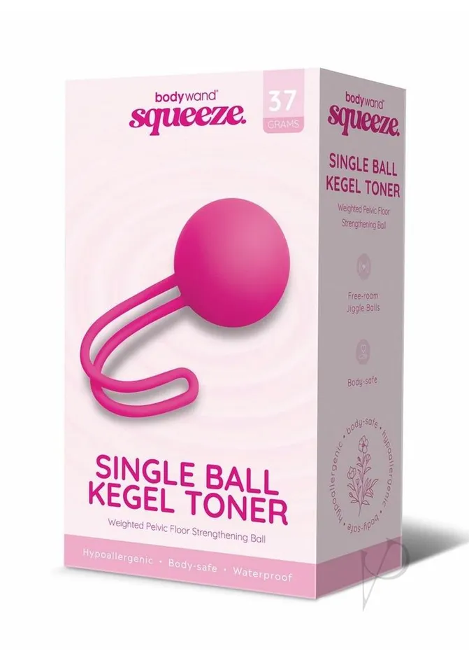 Bodywand Female Sex Toys Bodywand Squeeze Single Silicone Ball Kegel Toner 37G Bodywand Female Sex Toys Bodywand Squeeze Single Silicone Ball Kegel Toner 37G
