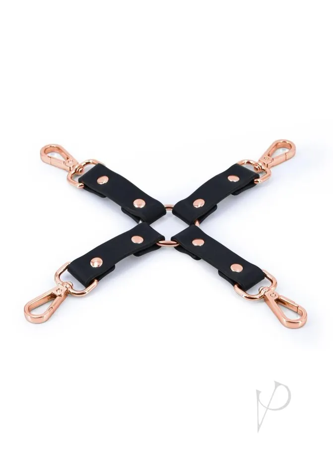 Bondage Couture PU Leather Hog Tie Black Bondage Couture Restraints Bondage Couture PU Leather Hog Tie Black Bondage Couture Restraints