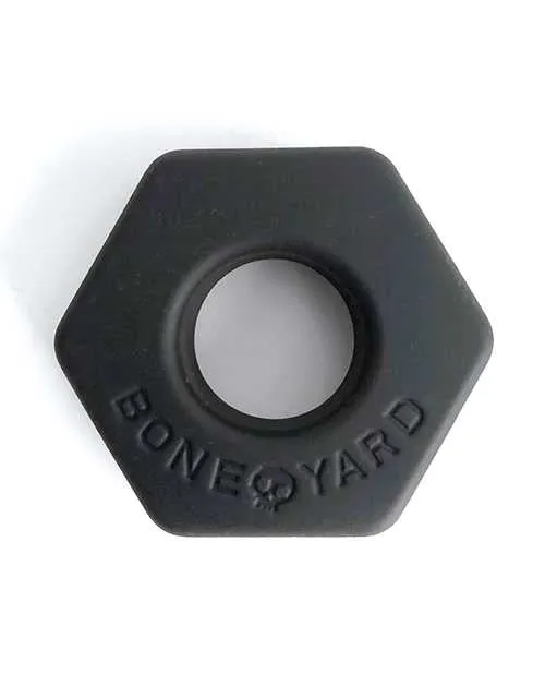 Boneyard Anal Boneyard Bust A Nut 2X Stretch Silicone Stretcher Black