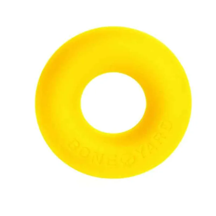 Boneyard Ultimate Silicone Cock Ring Yellow Wild Night Fantasies Male Sex Toys