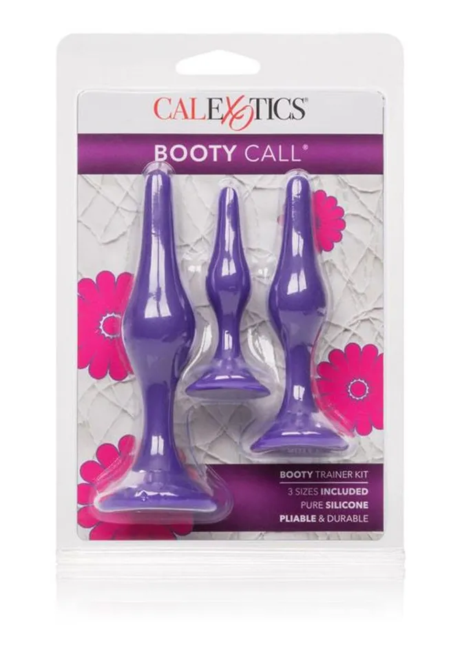 Booty Call Booty Trainer Starter Kit Silicone Anal Plugs 3 Assorted Sizes Purple Booty Call Anal Booty Call Booty Trainer Starter Kit Silicone Anal Plugs 3 Assorted Sizes Purple Booty Call Anal