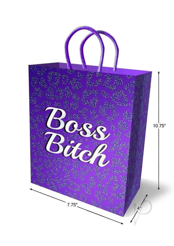 Boss Bitch Gift Bag PurpleWhite Puzzles And Gift Bags Vibrators Boss Bitch Gift Bag PurpleWhite Puzzles And Gift Bags Vibrators