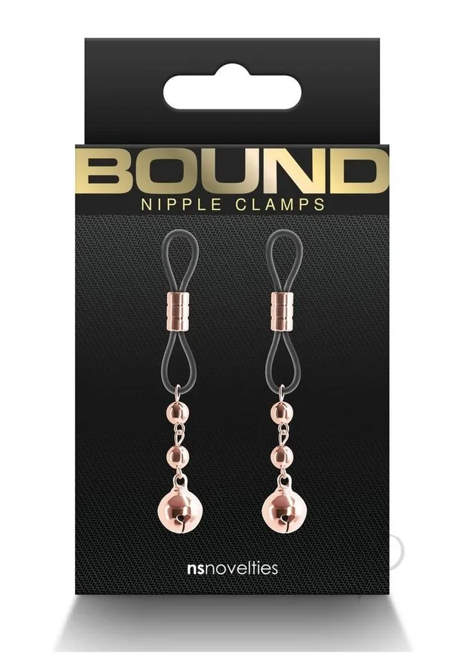 Bound Bound Nipple Clamps D1 Rose Gold Vibrators