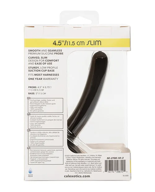 Boundless Anal Boundless Silicone Slim Probe 45in Black Boundless Anal Boundless Silicone Slim Probe 45in Black