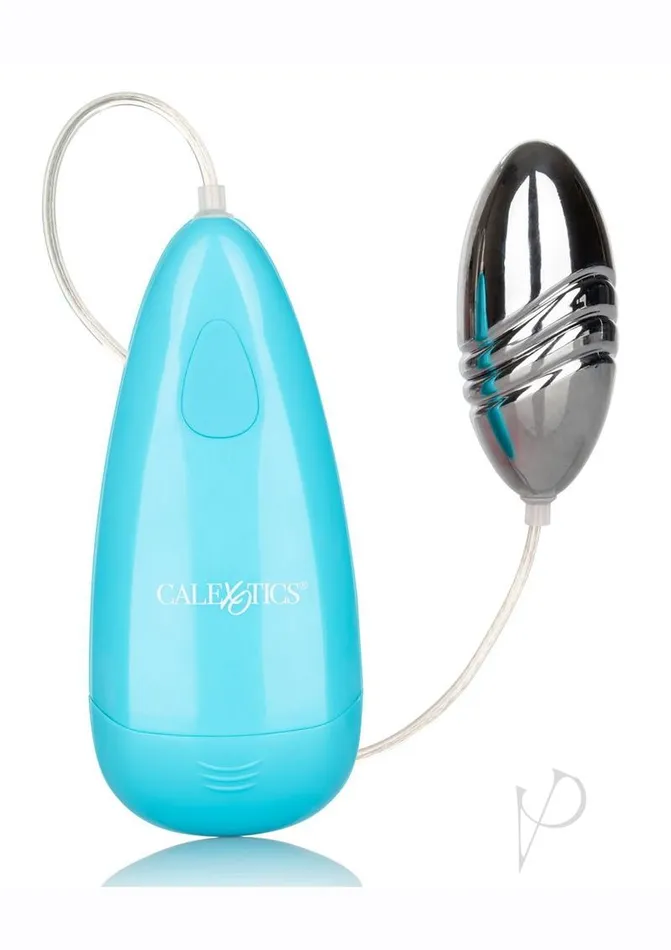 Bullets Female Sex Toys Gyrating Bullet with Wired Remote Control Blue