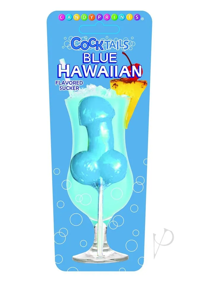 Candyprints Blue Hawaiian Cocktail Sucker Candyprints Candy Vibrators
