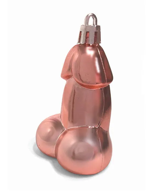 Candyprints Party Vibrators Glitterati Metallic Penis Ornaments 8 Pack GoldSilverRose Gold