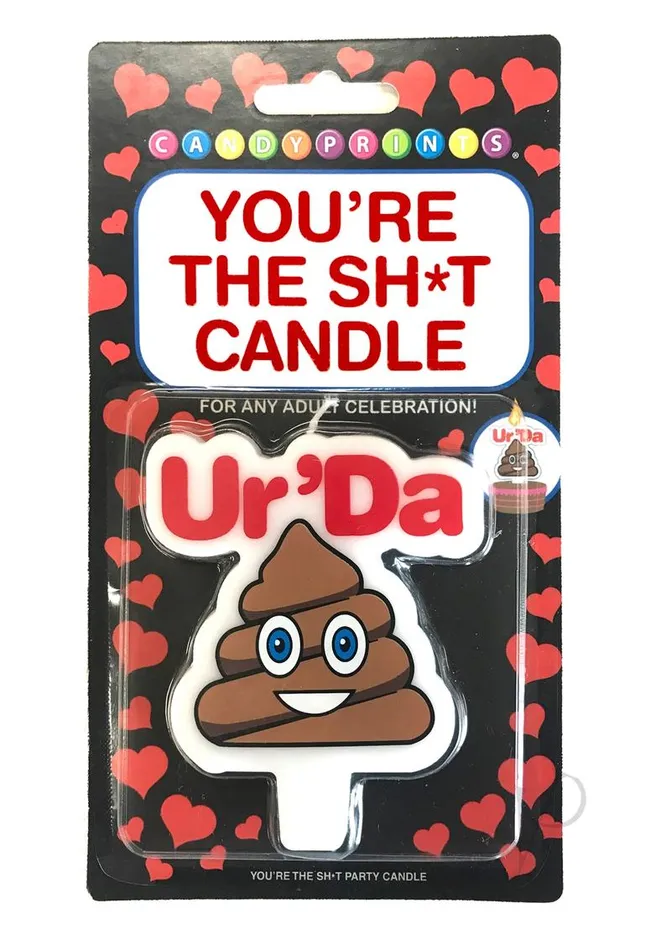 Candyprints Your The Sht Party Candle Candyprints Party Dildos