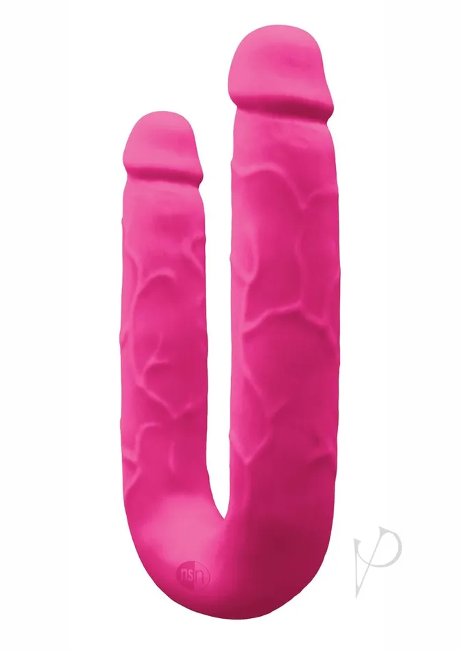 Colours Dildos Colours Dp Pleasures Silicone Double Dildo Pink