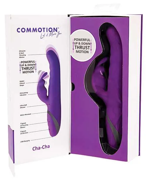 Commotion Vibrators Commotion Cha Cha Plum