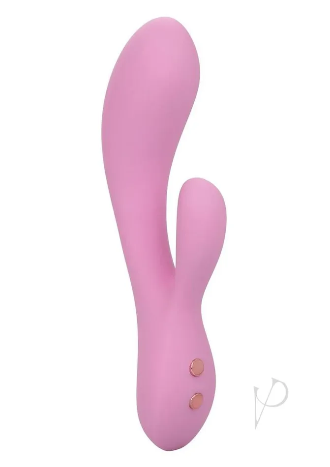 Contour Zoie Rechargeable Silicone Rabbit Vibrator Pink Contour Female Sex Toys
