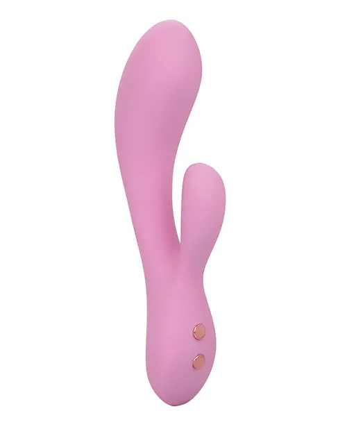 Contour Zoie Rechargeable Silicone Rabbit Vibrator Pink Contour Female Sex Toys