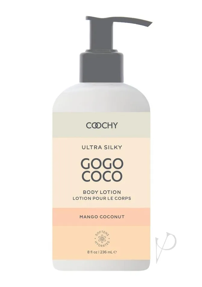 Coochy Coochy Ultra Silky Gogo Coco Body Lotion Mango Coconut 8oz Female Sex Toys Coochy Coochy Ultra Silky Gogo Coco Body Lotion Mango Coconut 8oz Female Sex Toys