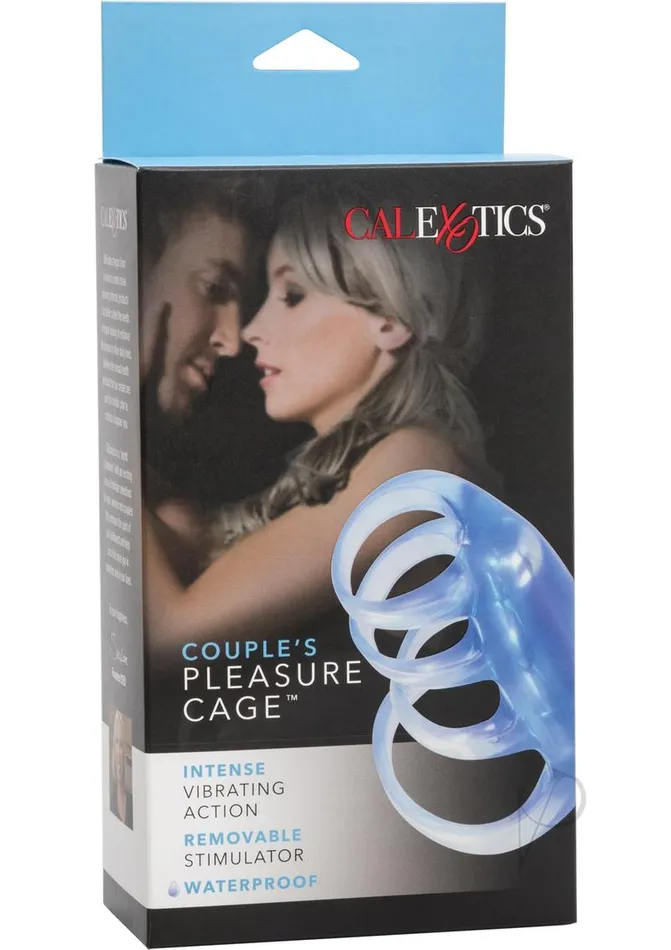 Couples Enhancers Male Sex Toys Couples Pleasure Cage Vibrating Cock Ring Blue Couples Enhancers Male Sex Toys Couples Pleasure Cage Vibrating Cock Ring Blue
