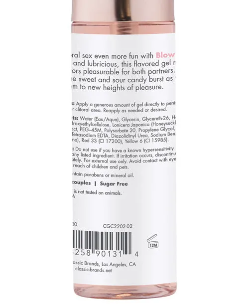 Couples Cgc CG Blow Me Oral Sex Gel Berry Burst 2 Ounces