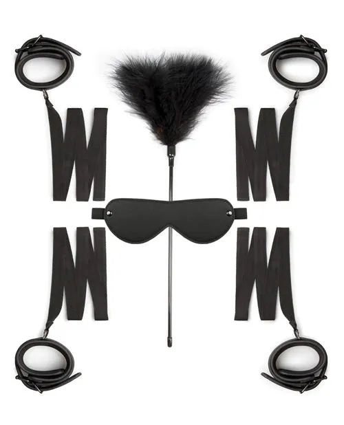 Couples Easy Toys Beginners 6 Piece Beginners Bondage Set Black Easy Toys Couples Easy Toys Beginners 6 Piece Beginners Bondage Set Black Easy Toys