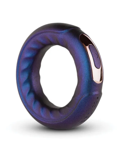 Couples Hueman Hueman Saturn Vibrating CockBall Ring Purple