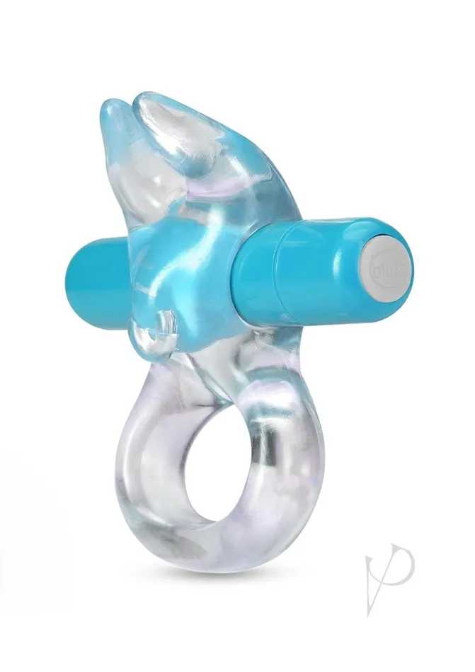 Couples Play With Me By Blush Play with Me Bull Vibrating Cock Ring Blue