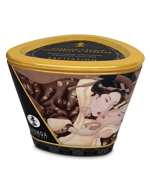Couples Shunga Massage Candle Excitation 57 oz Intoxicating Chocolate Shunga Couples Shunga Massage Candle Excitation 57 oz Intoxicating Chocolate Shunga