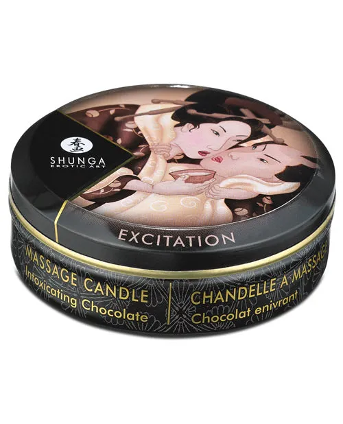 Couples Shunga Shunga Excitation Mini Candlelight Massage Candle 1 oz Intoxicating Chocolate Couples Shunga Shunga Excitation Mini Candlelight Massage Candle 1 oz Intoxicating Chocolate