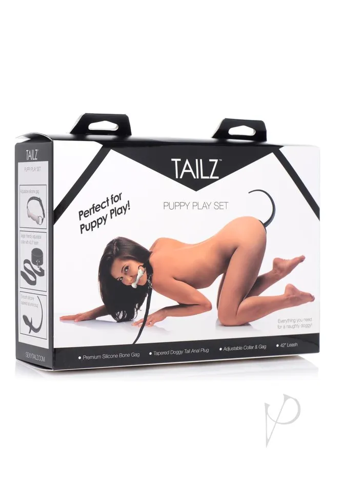 Couples Tailz Tailz Puppy Play Kit set of 4 Multicolor