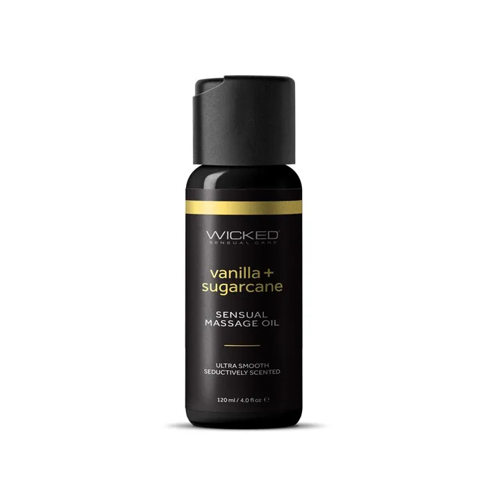Couples Wicked Wicked Sensual Massage Oil Vanilla Sugarcane