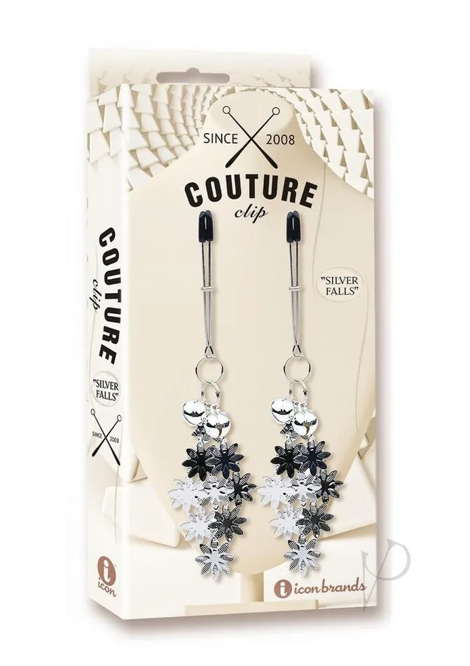 Couture Clips Silver Falls Nipple Clamp Couture Clips Anal