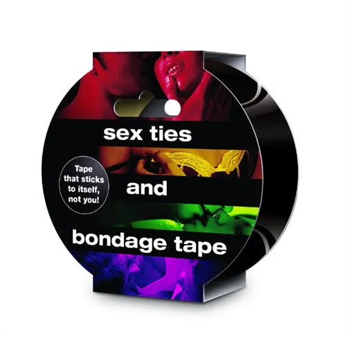 Creative Conceptions Couples Sex Ties and Bondage Tape Black