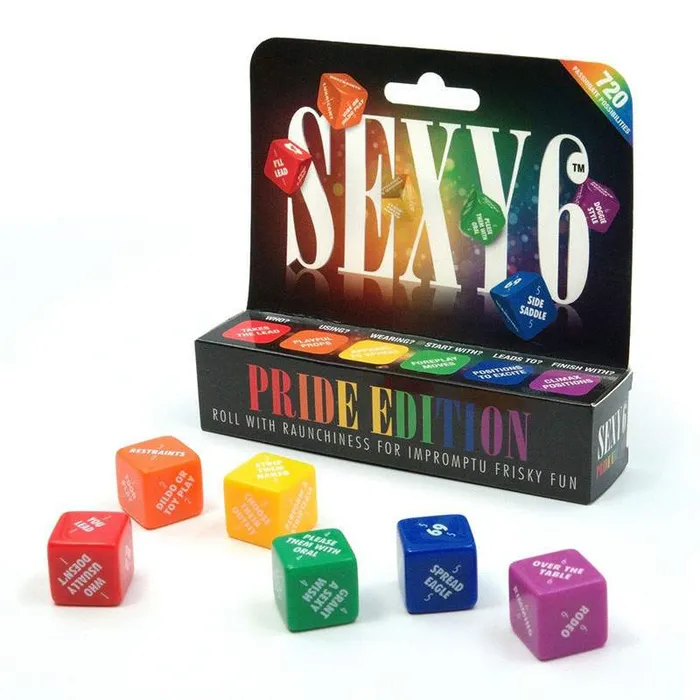 Creative Conceptions Couples Sexy 6 Pride Edition Couples Dice Game Creative Conceptions Couples Sexy 6 Pride Edition Couples Dice Game
