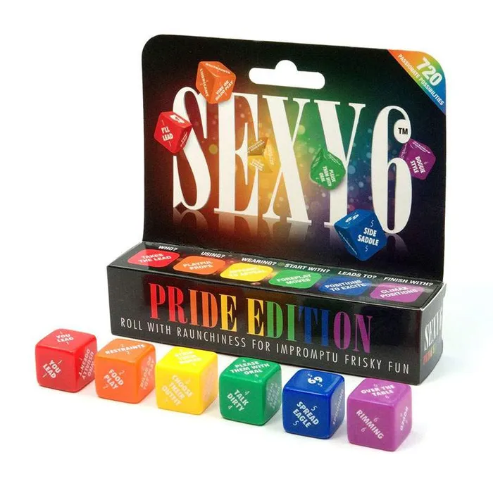 Creative Conceptions Couples Sexy 6 Pride Edition Couples Dice Game Creative Conceptions Couples Sexy 6 Pride Edition Couples Dice Game