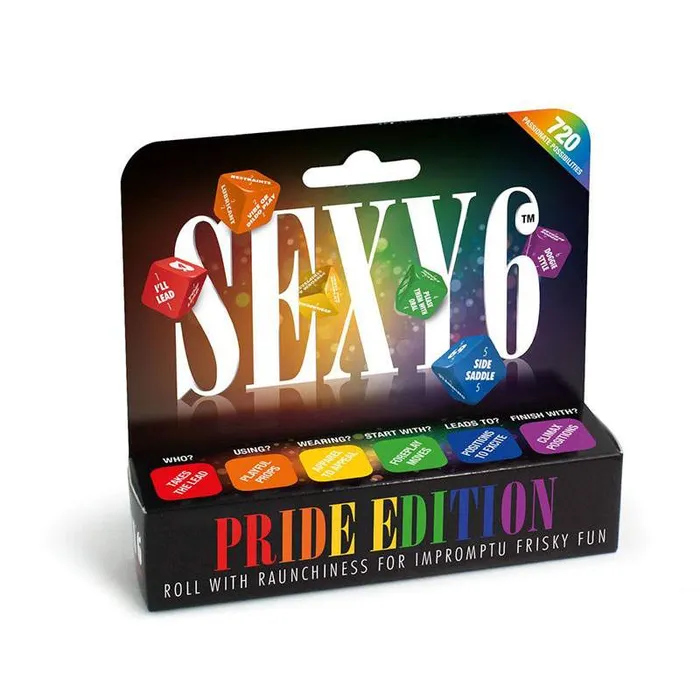 Creative Conceptions Couples Sexy 6 Pride Edition Couples Dice Game Creative Conceptions Couples Sexy 6 Pride Edition Couples Dice Game