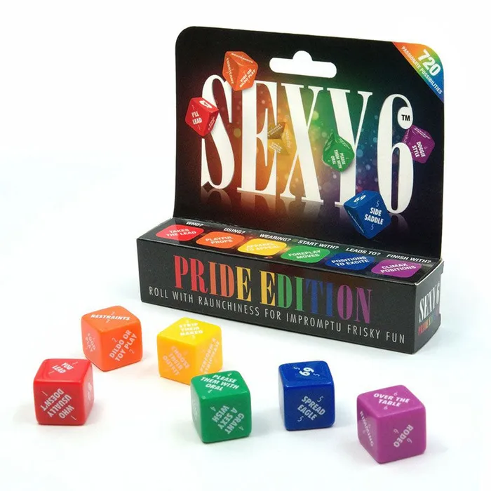 Creative Conceptions Couples Sexy 6 Pride Edition Couples Dice Game Creative Conceptions Couples Sexy 6 Pride Edition Couples Dice Game