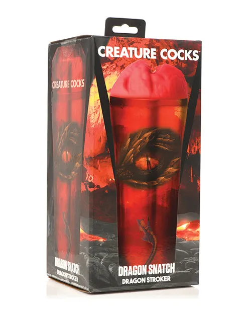 Creature Cocks Dragon Snatch Stroker RedBlack Creature Cocks Male Sex Toys